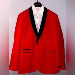 Red tuxedo
